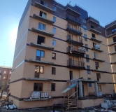 Ход строительства дома 1 в ЖК Иркут -