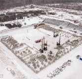 Ход строительства дома 1,2 в ЖК Прелесно -