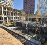 Ход строительства дома 1 в ЖК Первый южный -