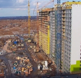 Ход строительства дома 2 в ЖК Аллея Парк -