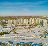 Ход строительства дома 10 в ЖК Вишневая Горка -