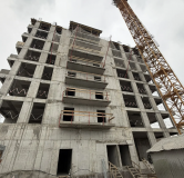 Ход строительства дома № 120-122 в ЖК Высота -