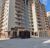 Ход строительства дома 196/1 в ЖК Гвардия -