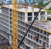 Ход строительства дома 4, корпус 5 в ЖК Страна.Прибрежная -