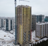 Ход строительства дома 4 (3) в ЖК Univers (Универс) -