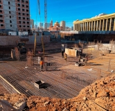 Ход строительства дома литер 1 в ЖК Новатор -