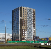 Ход строительства дома 17А-30 в ЖК Вивальди -