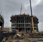 Ход строительства дома секция 1 в ЖК Звезды -