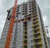 Ход строительства дома 6.3 в ЖК Новокольцовский -
