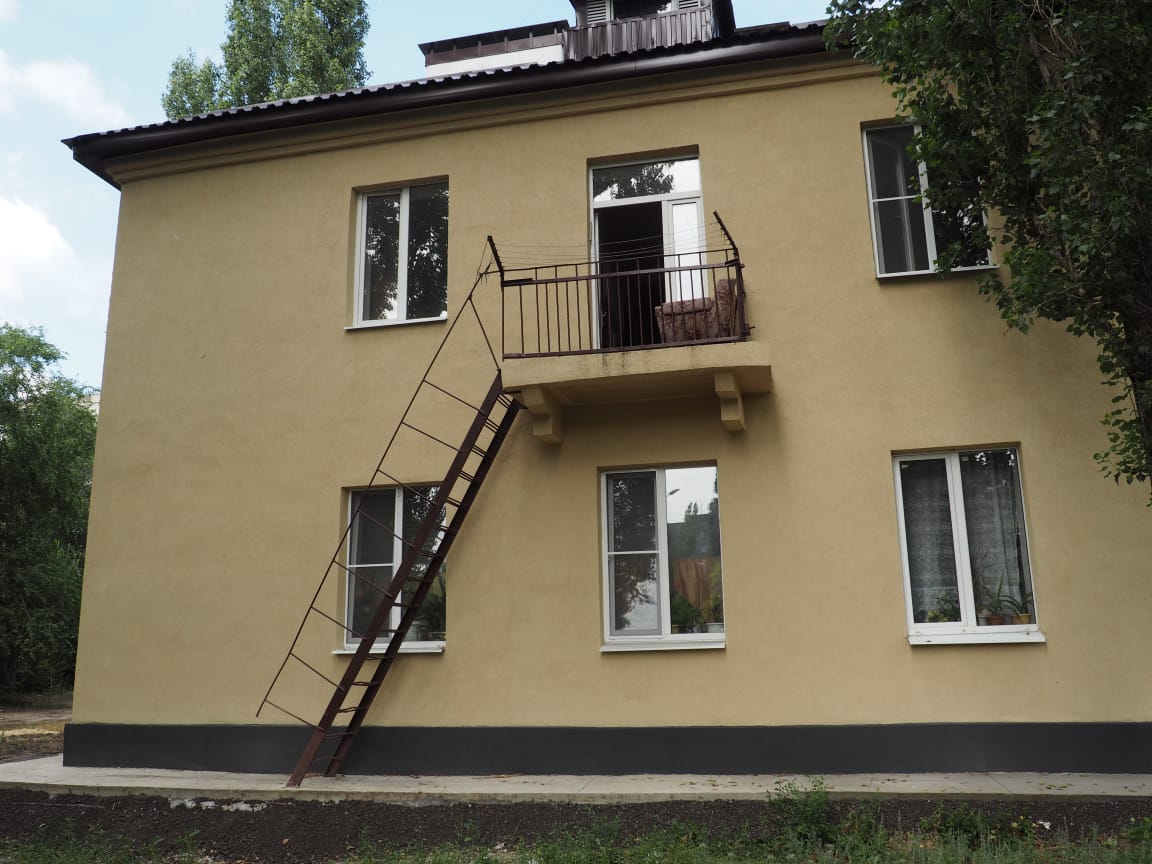 В Воронеже впервые за 63 года отремонтировали двухэтажное общежитие
