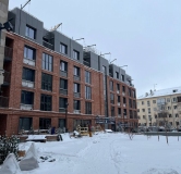 Ход строительства дома Литер В в ЖК Резиденция Мон на Чернышевского -