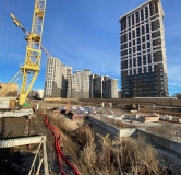Ход строительства дома 3 в ЖК Метропарк -