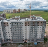 Ход строительства дома № 2.2, блок 4-6 в ЖК Мята -