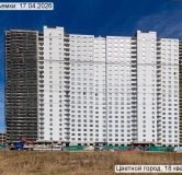 Ход строительства дома 132, корпус 215.1 в ЖК Цветной Город -