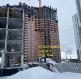 Ход строительства дома № 3 в ЖК Московский -