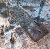 Ход строительства дома 5/1, 1 этап в ЖК Вита-парк -