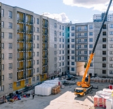 Ход строительства дома корпус 2 в ЖК Кинопарк -