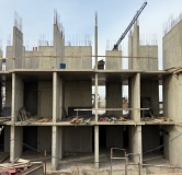 Ход строительства дома 1 в ЖК Парковый -