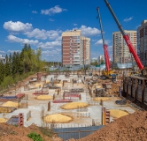 Ход строительства дома 2 в ЖК Вега -