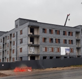 Ход строительства дома 1 в ЖК На ул. Чехова -