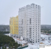 Ход строительства дома 10 (ГП-1) в ЖК Меридиан Слобода -