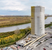 Ход строительства дома № 4А, корпус 1 в ЖК Скандиа. Квартал у реки -
