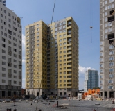 Ход строительства дома 24а в ЖК Сибирский Сад -