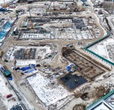 Ход строительства дома 10, корпус 3 в ЖК Остров-сад -