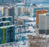 Ход строительства дома 19, секции 2-5 в ЖК Ясный Берег -