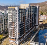 Ход строительства дома Литер 1 в ЖК Лестория -