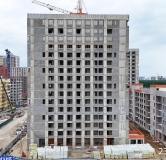 Ход строительства дома № 20, корпус 1 (A) в ЖК Отличие -
