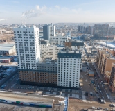 Ход строительства дома № 1 в Прогресс-кварталы Перемены -