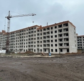 Ход строительства дома 1 в ЖК Миловские Просторы -