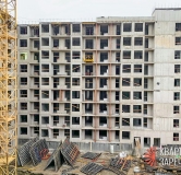 Ход строительства дома 1 этап, Корпус В в ЖК Квартал Заречье -