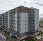 Ход строительства дома № 2.2, блок 4-6 в ЖК Мята -