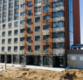Ход строительства дома № 1, квартал 4 в Макрорайон Амград -