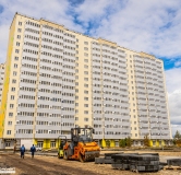 Ход строительства дома 4б в ЖК Медовый -