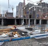 Ход строительства дома Корпус 1,2,3, 1 этап в ЖК Manzara Towers -