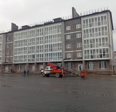 Ход строительства дома 5 в ЖК Куб -