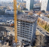 Ход строительства дома 2 в ЖК Динамика -