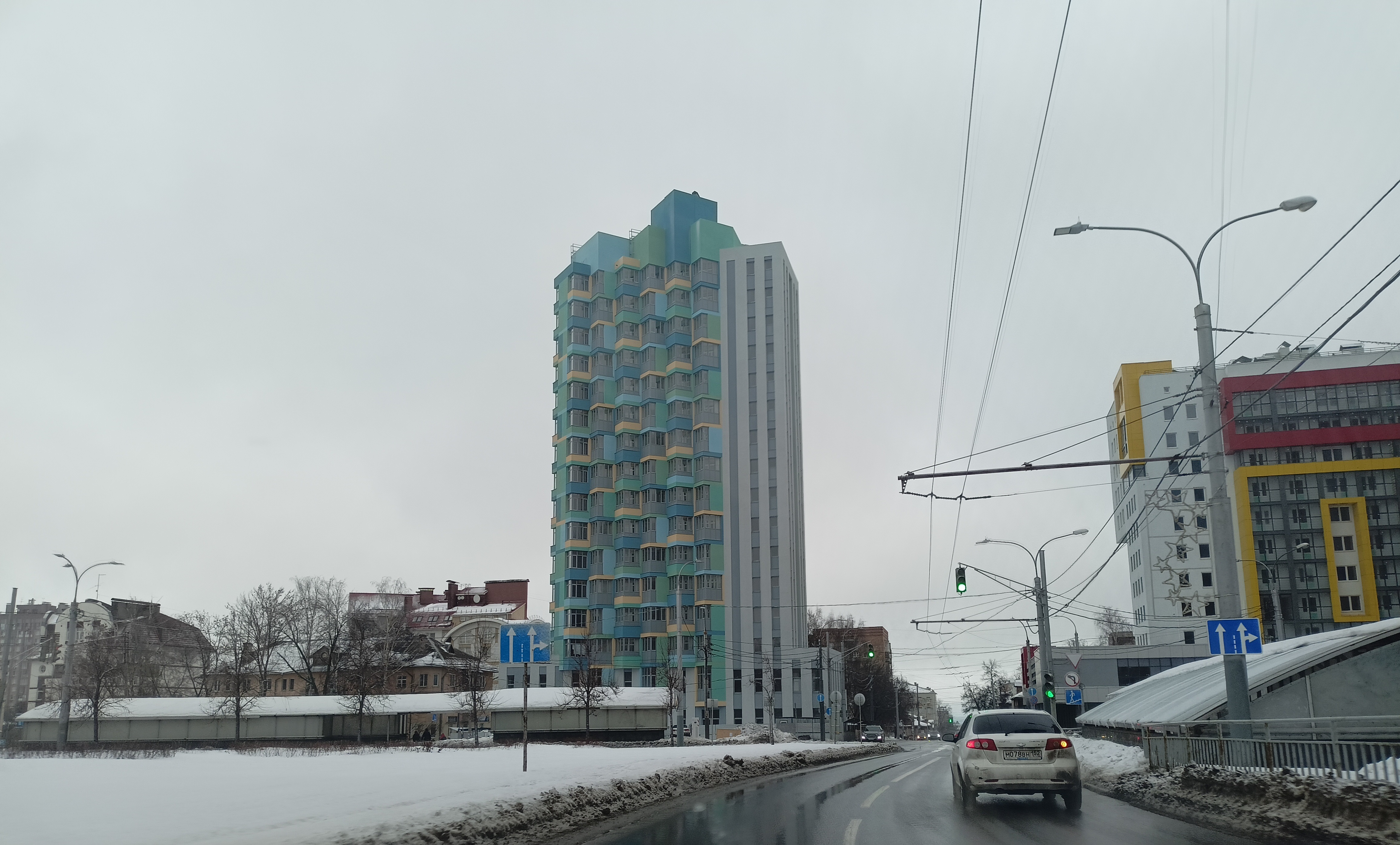 ЖК «Дом с видом на небо» в центре в Нижнего Новгорода достроят в начале 2023 года - фото 1