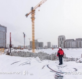 Ход строительства дома 19.5, 3 очередь в ЖК А Плюс -