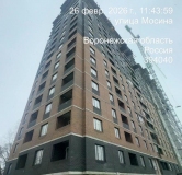 Ход строительства дома 2, секция 1,2 в ЖК Поколение -