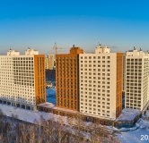 Ход строительства дома 14 в ЖК Ньютон -
