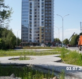 Ход строительства дома 21 в ЖК Видный -