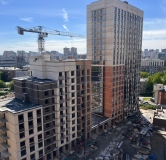 Ход строительства дома секция 3, 4 в ЖК Расцветай на Красном -