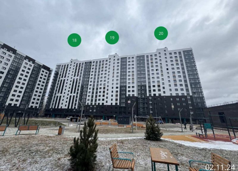 Дом 17, секция 18, 19 в ЖК Авиатор (Авиатоr) - фото 1