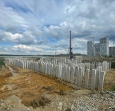 Ход строительства дома 1 в ЖК Береговой -