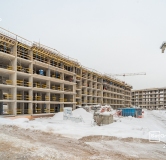 Ход строительства дома 8.6 в ЖК Парадный Ансамбль -