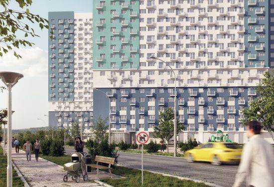 Дом 12 в Микpopaйoн  Преображенский